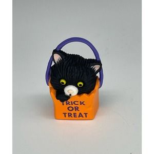 “Fraidy Cat” Gibson Greetings Vintage Brooch Pin 1992.